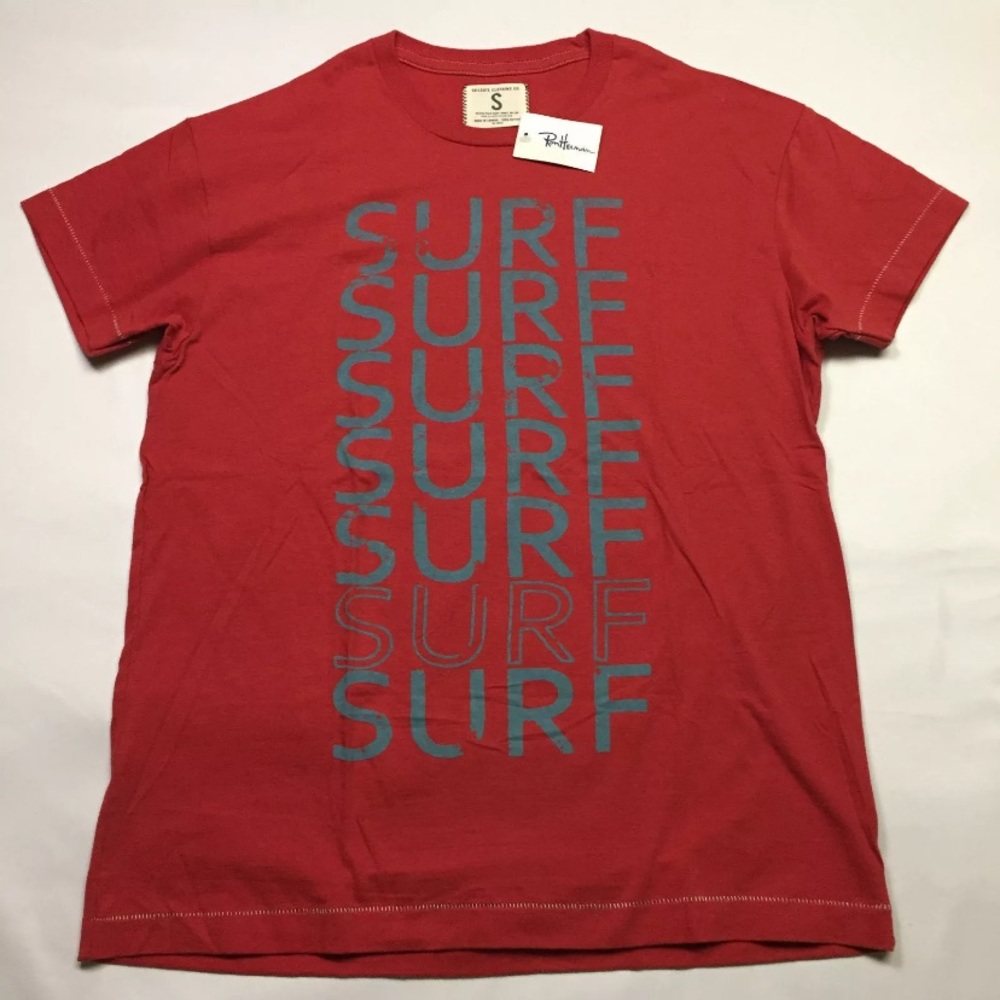 Ron Herman- Tailgate Clothing Co. red Surf Tee